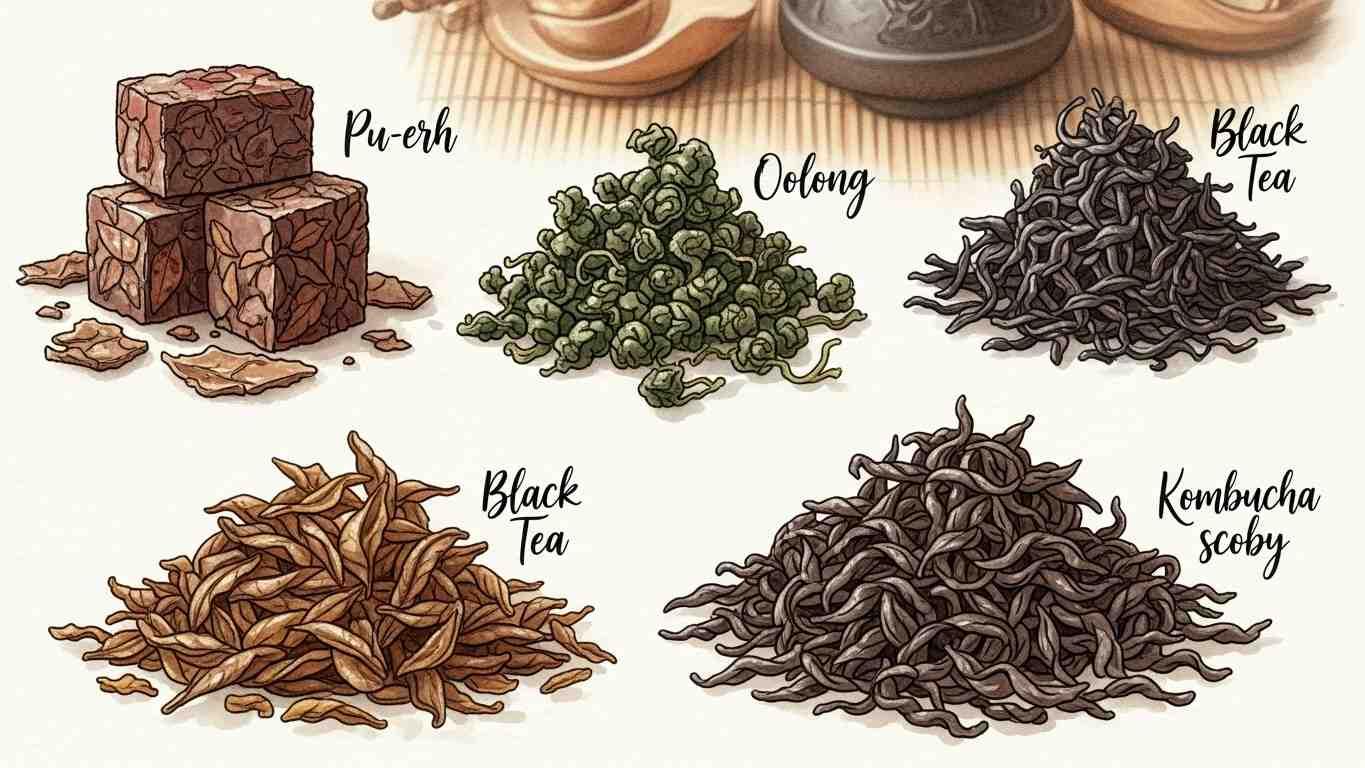 raznovidnosti fermentirovannyh chaev oolong puer k juju 1